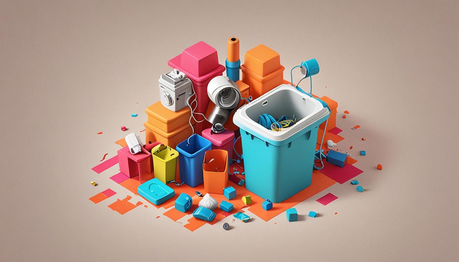 Efficient Disposal Techniques for a Minimalist Spatial Organization